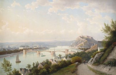 Landschaft bei Koblenz von Walther Wünnenberg